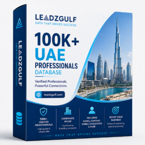 leadz gulf – 100k+ uae professionals database
