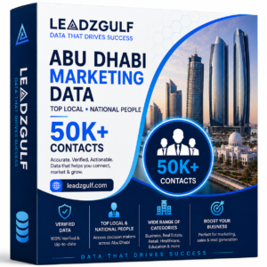 leadz gulf – abu dhabi marketing database top local nationals 50k+ contacts